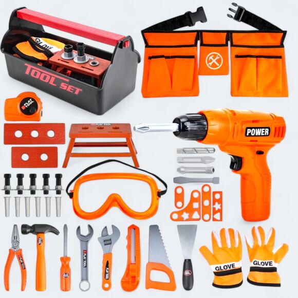 Toy Life Kids Tool Set Pretend Play - Picture 1 of 4